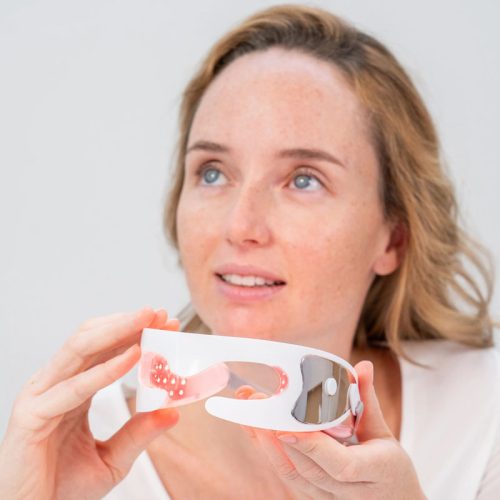 Gafas LED de triple espectro para el contorno de ojos