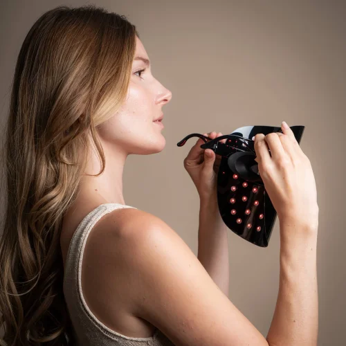 Máscara facial de fototerapia LED de Fhos